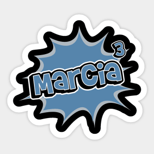 Marcia To The Power Of 3 Sticker